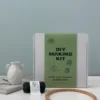 HolaKits punch needle hoop kit green packaging box with DIY making supplies for beginners creative crafting journey